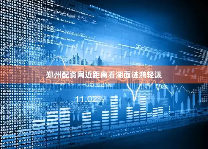 郑州配资网近距离看湖面涟漪轻漾